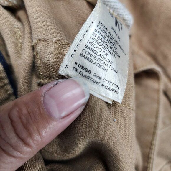 Goodthreads Pants Mens 32x34 Brown Stretch Mid Rise Slim - Picture 12 of 13